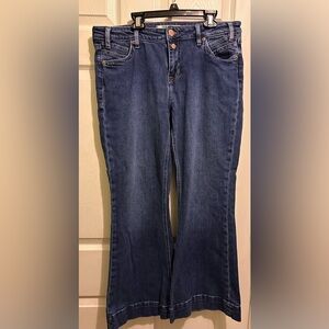 Rock & Roll Denim Mid Rise Jeans 30 waist 30 length